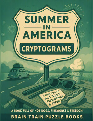 Summer in America
CRYPTOGRAM
Puzzle Book
